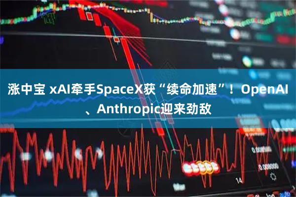 涨中宝 xAI牵手SpaceX获“续命加速”!OpenAI、Anthropic迎来劲敌